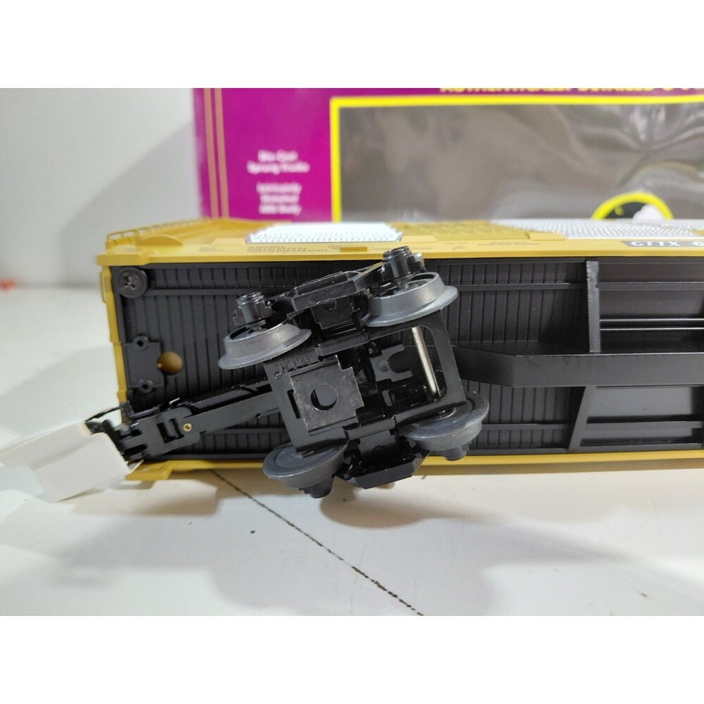MTH 20-95151 O Gauge Model Railroad CSX Closed Auto Carrier Rack Car w/Box - Picture 10 of 12
